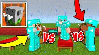 Craftsman Best 1v1v1 Challenge with Aliza | Craftsman building craft: Mizna Khan and Aliza 1v1v1 