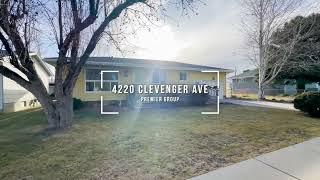 One Owner Home For Sale in Billings, MT 4220 Clevenger Ave-$314,900