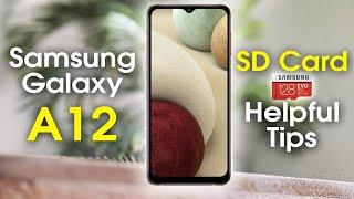 Samsung Galaxy A12 MicroSD Card Helpful Tips and How to Backup Your Data | H2TechVideos