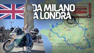 DA MILANO A LONDRA, in moto, con zavorrina