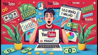 Quanto o YOUTUBE PAGA POR 1.000 visualizações? (Mil visualizações, CPM, e 1 Milhão de Visualizações)