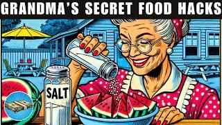 Grandma's 45 Food Hacks that will BLOW YOUR MIND  & MAKE LIFE EASIER!!!