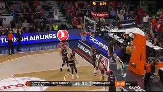 Bamberg-Panathinaikos (95-74): Nick Calathes career high 31 pts