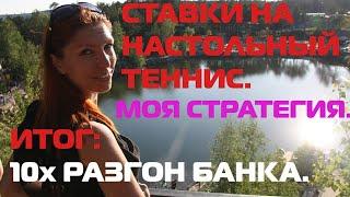 ИТОГИ 5 МЕСЯЦЕВ ПО МОЕЙ ЛУЧШЕЙ СТРАТЕГИИ СТАВОК НА НАСТОЛЬНЫЙ ТЕННИС.