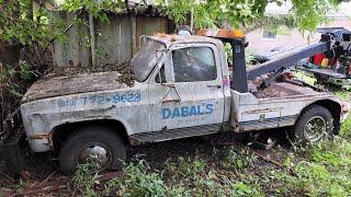 Chevy C-30 Wrecker Sitting For Years Will It Run? - NNKH