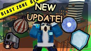 Blast Zone NEW UPDATE SHOWCASE! (ROBLOX Blast Zone)