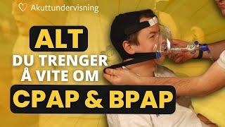 ALT du trenger å vite om CPAP & BPAP (BiPAP)!