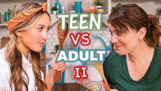 Teen MasterChef vs Adult Tasty Chef (The Rematch)