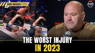 The WORST MMA Injury of 2023 / Hasbulla's UFC Earnings Revealed / Dana White Faces Lawsuit