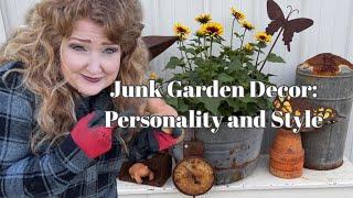Junk Garden Decor: Personality and Style