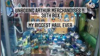 UNBOXING MY IKEMEN VAMPIRE ARTHUR'S MERCHANDISES ! 38TH BOX (BIGGEST HAUL)