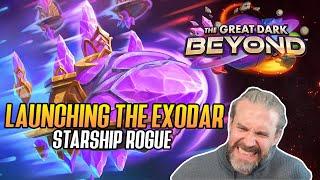 (Hearthstone) Launching the Exodar! Starship Rogue