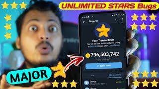 Major Star Unlimited Tricks Bugs || Unlimited Major Star ⭐ || Free Major Star Airdrop Tricks