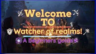 Watcher of realms: Beginners guide!