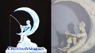 DreamWorks Logo Diorama | Timelapse video