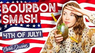 The BEST way to celebrate Independence - The Whiskey Smash!