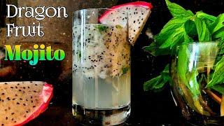 How to make Easy Dragon Fruit Mojito | Best Drago fruit juice By Bro ideas