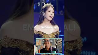 EMOTIONAL! From IU! Full reaction @kevinty7 #iu #reaction