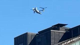 Osprey military aircraft spotted flying over Greater Boston