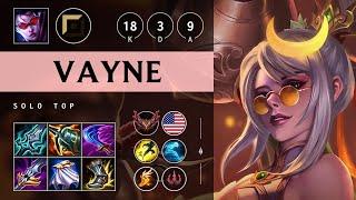 Vayne Top vs Fiora: Triple Kill, Legendary - NA Grandmaster Patch 14.16