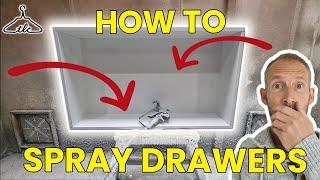 WOW - How Do You ACTUALLY Spray a Drawer?  (2025)