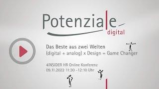 Potenziale@4HR Online Konferenz