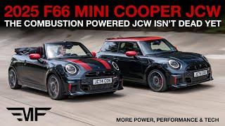 World Premier: 2025 F66 MINI Cooper JCW - More Performance, New Tech & Petrol Powered