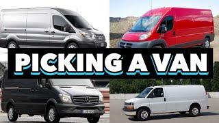 CHOOSING A VAN FOR EXPEDITING