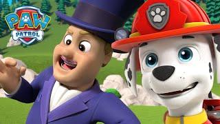 Det mystiska fallet med den försvunna mustaschen! - PAW Patrol På Svenska Tecknad film för barn