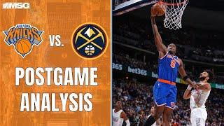 Anunoby Nets Career High 40 PTS In Knicks Blowout Of Nuggets | New York Knicks