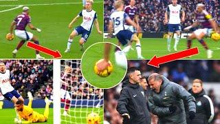 Joelinton Handball vs Spurs leads Gordon's Equaliser.  Goal should have been disallowed! VAR Failed