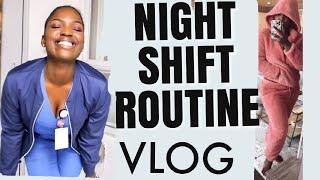 NIGHT SHIFT NURSE ROUTINE ||VLOG-Travel Nurse Edition