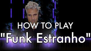 "Funk Estranho" (SLOWED) piano tutorial