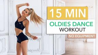 15 MIN OLDIES DANCE WORKOUT - burn calories to 90s and 80s hits / No Equipment I Pamela Reif