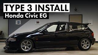 HONDA CIVIC EG Function & Form Type 3 Performance Coilovers Install