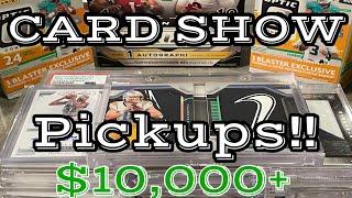 AMAZING CARD SHOW PICKUPS!!! ($10,000+) Very Amazing Cards!