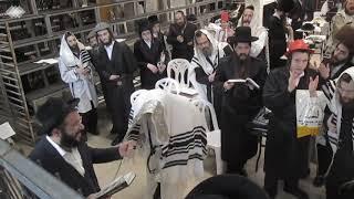 Rabbi Yitzchak Meir Morgenstern, Purim Shachris