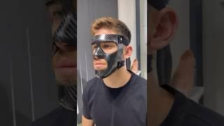 Prosthetic Carbon Face Mask: Ultimate Shield. #luxmed #carbon #mask #carbonmask #prosthetics