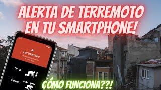Alerta de TERREMOTOS en tu SMARTPHONE! Cómo detectar un sismo en Android?!