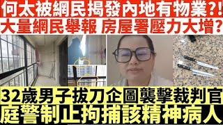 何太被導遊哥哥揭發內地有物業?!|大量網民舉報房屋署壓力大增?|32歲男拔刀企圖襲擊裁判官|何太出手投訴邵子風網台|河馬仔或成河馬致命弱點?|井仔點睇 #何太 #東張西望何伯 #何太無糧軍師