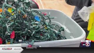 Recycling Christmas lights