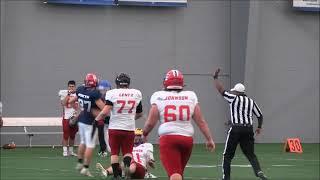 Detroit Catholic Central 2022 DE/OLB Sean Field sack from the Legacy All-Star game