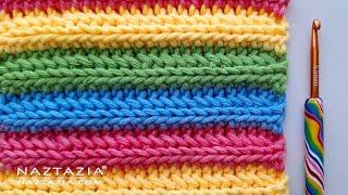 How to Crochet Linked Single Crochet Stitches DIY Tutorial