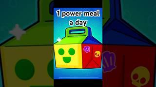 1 Free Power Meal a day SpongeBob Brawl Stars #brawlstars #power_meal #brawl_sponge