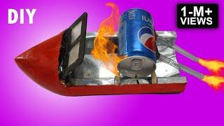 How to Make a Steam Boat using PEPSI bottle