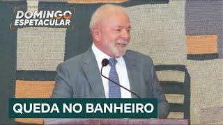 Lula sofre queda no banheiro e leva três pontos na parte de trás da cabeça