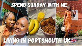 Uk living : spend Sunday with me as an international student in Portsmouth #uklife