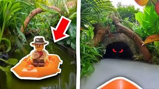 I Built a Theme Park BOAT RIDE In My Garden!