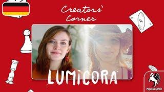 Lumicora (@Deepprintgames) | Creators' Corner | Rita Modl, Annika Heller | Pegasus Spiele