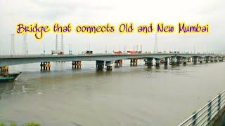 Marvelous Vashi Bridge | Mumbai local enters New Mumbai.